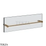 Gessi Ludovica Полотенцедержатель для крепления на стекло, 60 см 76515-791, бронза Deep