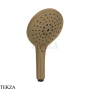 Gessi Shower Душевая лейка 3-х позиционная с кнопкой select 47351-713, Antique Brass
