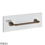Gessi VENTI20 Полотенцедержатель для крепления на стекло, 30 см 65511-761, Coffee Bronze Br. PVD