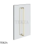 Gessi Perle Полотенцедержатель для крепления на стекло, 60 см 74635-710, шампань глянец