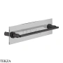 Gessi INCISO accessories Полотенцедержатель для крепления на стекло, 45 см 58615-187, Aged Bronze
