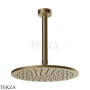 Gessi ANELLO Верхняя лейка с потолочным кронштейном под размер 63350-791, Deep Bronze Br. PVD