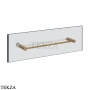 Gessi Pelle Tresse Полотенцедержатель для крепления на стекло, 45 см 78613-791, Deep Bronze Brushed PVD