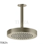 Gessi INCISO SHOWER Верхняя душевая лейка с кронштейном под размер 58188-149, Finox Brushed Nickel