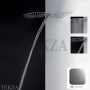 Gessi Private Wellness TREMILLIMETRI Верхний душ, 2 функции 33073#238, Mirror Steel