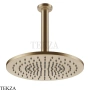 Gessi 316 SHOWER Верхняя душевая лейка D30 с креплением под размер 54147-726, Warm Steel Brushed PVD