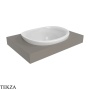 Flaminia IO раковина врезная сверху 60×51×27,5 см, белый глянец