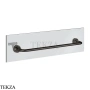 Gessi VENTI20 Полотенцедержатель для крепления на стекло, 45 см 65513-707, Black Metal Brushed PVD