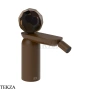 Gessi Perle Смеситель для биде с донным клапаном 74267-845, бронза Dark Brush