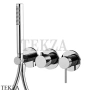 FIMA Carlo Frattini Spillo UP Смеситель для душа с душевым гарнитуром F3049X8CR, хром глянец
