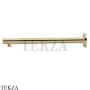 Newform Кронштейн для душа круглый настенный L=350 27670.M0.071, Gold satin