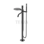 Boheme Stick Смеситель для ванны напольный, комплект Stick 129-GM.4 Gun Metal SPIRALE