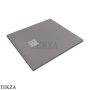 Flaminia CM3 поддон душевой керамический 80×90×3 см, серый Grigio матовый