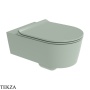 Flaminia LINK унитаз подвесной GoClean чаша без ободка 5051/WCGVG, зелёный Verde Giada глянец
