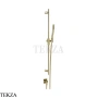 Gessi Inverso Diamantato Штанга в комплекте с душевой лейкой и выводом 73641-710, Brass PVD