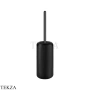 Gessi Goccia Ершик напольный, черная керамика 38044-706, Black Metal PVD