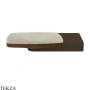 Gessi Jacqueline Раковина настольная, без перелива 77614-845, бронза Dark Brush