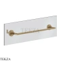 Gessi ANELLO Полотенцедержатель для крепления на стекло, 45 см 63826-726, Warm Steel Br. PVD