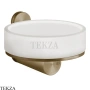 Gessi 316 ACCESSORIES Мыльница настенная, композит белый 54701-791, Deep Bronze Brushed PVD
