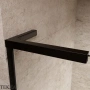 Radaway Furo Walk-in Неподвижная стенка душевой двери 54,4 см, 10110544-01-01, черный матовый