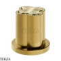 Gessi Ludovica Смеситель-рычаг управления для излива crystals 76300-716, золото Brushed