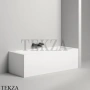 SALINI ORLANDA KIT Ванна встраиваемая S-Sense, щелевой слив 102111G, белый глянцевый