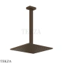Gessi Rettangolo shower Верхний душ с потолочным кронштейном под размер 15199-845, Dark Bronze