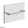 Gessi Jacqueline Полотенцедержатель для крепления на стекло, 30 см 77511-720, никель глянец
