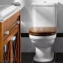Villeroy & Boch Hommage Унитаз компакт 666210R1, сиденье микролифт, белый глянец, ceramicplus