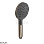 Gessi Shower Душевая лейка 3-х позиционная с черным диском 47350-761, Coffee Bronze Brushed PVD