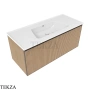 Flaminia Bloom тумба подвесная Cubika без раковины 120×50×50 см, 1 ящик, натуральный дуб Rovere Greca