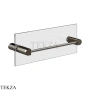 Gessi RILIEVO Полотенцедержатель для крепления на стекло, 30 см 59562-761, Coffee Bronze Br. PVD