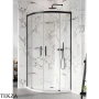 Radaway Idea PDD Комплект боковых стенок 80х80 см, 387141-54-01, черный матовый