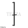 Gessi Rettangolo shower Штанга для ручной лейки с держателем 20144-299, черный матовый
