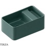 ArtCeram Brooklyn раковина подвесная и накладная The.Saniglaze с боковым сухим отсеком BNL004 69 34, Ivy глянец