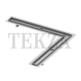 TECEdrainline Seal System Дренажный канал 100 см 611000, сталь глянец