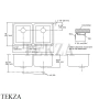 Kohler Undertone Мойка для кухни с двумя чашами K-3171-NA, нержавеющая сталь