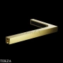 Radaway Modo QL SL PNJ II Шторка на ванну неподвижная одностворчатая 50 см, левая L, 10317050-09-01L, золото глянец