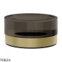 Gessi Perle Мыльница настольная круглая 74826-727, шампань Brushed