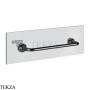 Gessi VENTI20 Полотенцедержатель для крепления на стекло, 30 см 65511-706, Black Metal PVD