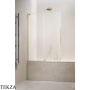 Radaway Furo SL PND II Шторка на ванну 58,8 см, правая, 10309588-98-01R, брашированное светлое золото