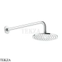 Gessi INCISO SHOWER Верхняя душевая лейка 20 с кронштейном 58148-031, хром глянец