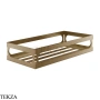 Gessi RILIEVO Полка-решетка в душевую зону 59549-791, Deep Bronze Br. PVD