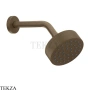 Gessi INGRANAGGIO Верхняя лейка D11,8 с кронштейном из стены, 63554-761, Coffee Bronze Brushed PVD