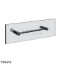 Gessi Pelle Tresse Полотенцедержатель для крепления на стекло, 30 см 78611-706, Black Metal PVD
