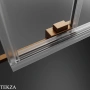 Radaway Idea 8 DWD Душевая дверь 47 см, 10380470-93-01, брашированная медь