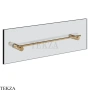 Gessi Incastri Полотенцедержатель для крепления на стекло, 30 см 75511-726, бронза Brushed