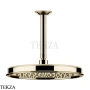 Gessi VENTI20 Верхний душ 300 с потолочным креплением под размер 65155-710, Brass PVD