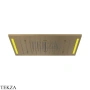 Gessi COLOUR Накладная душевая панель 500х500, 4 функции 57977-713, Antique Brass