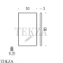 Colombo FASHION MIRRORS Зеркало на раме без подсветки B2011.CR, хром глянец